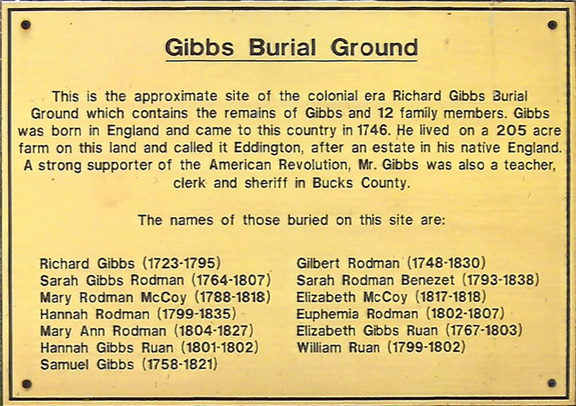 Gibbs Burial Ground